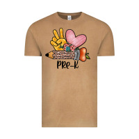 Vintage Camel peace love pre k Vintage Tee - JahusDesignShop