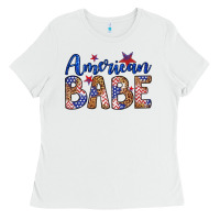 White american babe Ladies Tee - LillyAllenDesigns