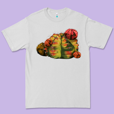 Gymnocalycium Variegated Cactus Premium Tee Designed By Lillyallendesigns