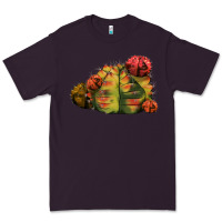 Plum Gymnocalycium Variegated Cactus Premium Tee - LillyAllenDesigns