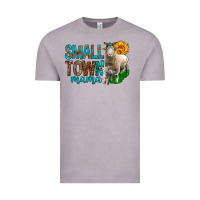Vintage Zinc Small Town Mama With Sheeps Vintage Tee - BundleAndBundleShop