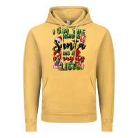 Vintage Mustard i am the reason santa has a naughty list Vintage Hoodie - MaliasSmallBusiness