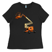 Black Boom Lift Ladies Tee - LillyAllenDesigns