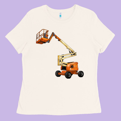 Boom Lift Ladies Tee Designed By Lillyallendesigns