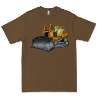 Cacao Bulldozer Premium Tee - LillyAllenDesigns