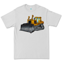 Dove Grey Bulldozer Premium Tee - LillyAllenDesigns