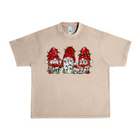 French Oak gnome with christmas lights Urban Heavy Tee - JahusDesignShop