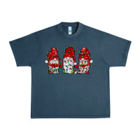 Midnight Navy gnome with christmas lights Urban Heavy Tee - JahusDesignShop