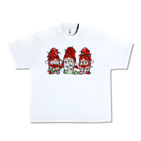 White gnome with christmas lights Urban Heavy Tee - JahusDesignShop