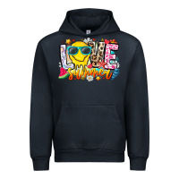 Navy Love Summer Urban Hoodie - CowhideDigitalArt