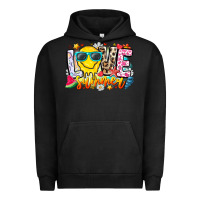 Pigment Black Love Summer Urban Hoodie - CowhideDigitalArt