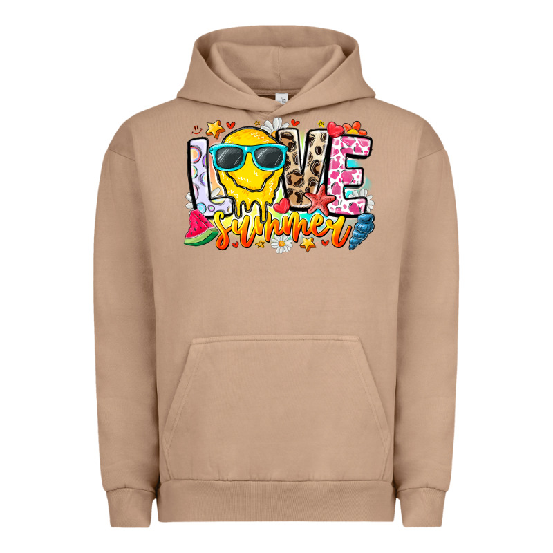 Love Summer Urban Hoodie by CowhideDigitalArt | Teevron