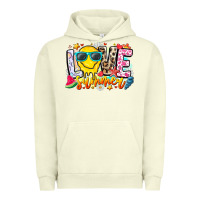 Pigment Pistachio Love Summer Urban Hoodie - CowhideDigitalArt