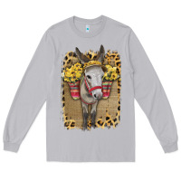 Moon Dust Donkey With Sunflowers Long Sleeve Tee - Bettercallsaul