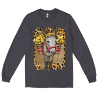 Smoke Donkey With Sunflowers Long Sleeve Tee - Bettercallsaul