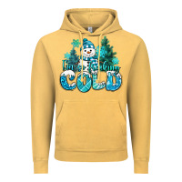 Vintage Mustard im so freaking cold snowman Vintage Hoodie - MaliasSmallBusiness
