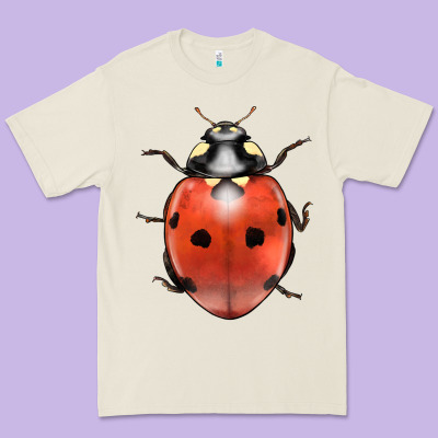 Lady Bug Premium Tee Designed By Lillyallendesigns