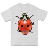 Dove Grey lady bug Premium Tee - LillyAllenDesigns