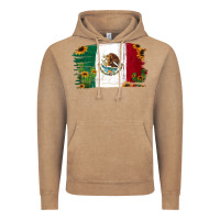 Vintage Coffee Mexican Flag Cactus Sunflower Vintage Hoodie - Jasminsmagicworld