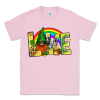Bubblegum Pink St. Patricks Love With Gnome Classic Tee - BundleAndBundleShop