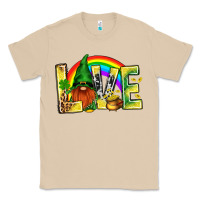 Mushroom St. Patricks Love With Gnome Classic Tee - BundleAndBundleShop