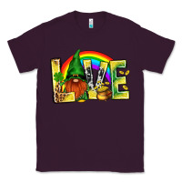 Plum St. Patricks Love With Gnome Classic Tee - BundleAndBundleShop