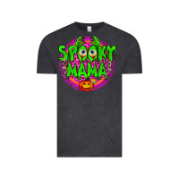 Vintage Black Spooky Mama Vintage Tee - BundleAndBundleShop