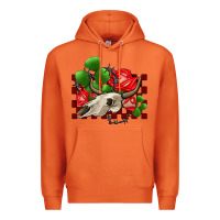 Carrot bullskull rose and cactus olivia Premium Hoodie - OliviaCreatesArt