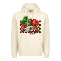 Tofu bullskull rose and cactus olivia Premium Hoodie - OliviaCreatesArt