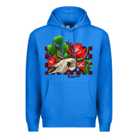 True Royal bullskull rose and cactus olivia Premium Hoodie - OliviaCreatesArt