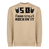 Mushroom 50 Birthday Rock Heavyweight Sweatshirt - Bettercallsaul