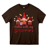 Chilling With My Gnomies Heavy Core Tee | Teevron