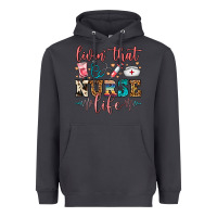 Smoke Livin' That Nurse Life Heavyweight Hoodie - FaDigitalArtStudio