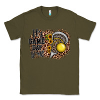 Army Green it's game day y'all lacrosse Classic Tee - JahusDesignShop
