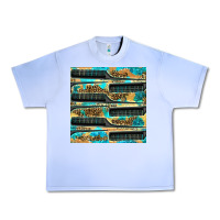 Hairdresser Parting Comb With Leopard And Glitter Seamless Pattern Bbs Urban Heavy Tee | Teevron