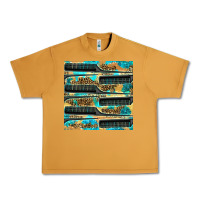 Peanut Butter Hairdresser Parting Comb With Leopard And Glitter Seamless Pattern Bbs Urban Heavy Tee - BundleAndBundleShop