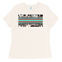 Bone western cowhide serape sunflower mama license plate Ladies Tee - BarkalooDesign