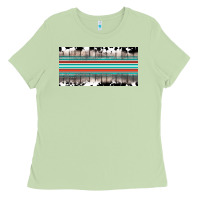 Matcha western cowhide serape sunflower mama license plate Ladies Tee - BarkalooDesign