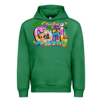 Emerald spooky girl summer Urban Hoodie - CowhideDigitalArt