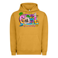 Pigment Peanut Butter spooky girl summer Urban Hoodie - CowhideDigitalArt
