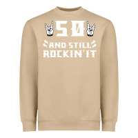 Mushroom 50 birthday rock whitw Heavyweight Sweatshirt - Bettercallsaul