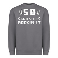 Storm 50 birthday rock whitw Heavyweight Sweatshirt - Bettercallsaul