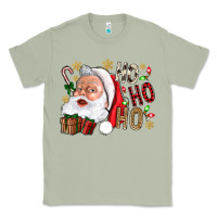 Matcha Santa Ho Ho Ho With Gift Box Classic Tee - BundleAndBundleShop