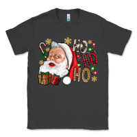 Smoke Santa Ho Ho Ho With Gift Box Classic Tee - BundleAndBundleShop