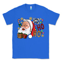 True Royal Santa Ho Ho Ho With Gift Box Classic Tee - BundleAndBundleShop