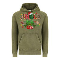 Vintage Olive jingle balls Vintage Hoodie - MaliasSmallBusiness