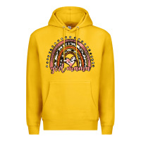 Lemon girl mama western leopard rainbow Premium Hoodie - JahusDesignShop