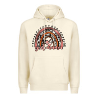 Sandshell girl mama western leopard rainbow Premium Hoodie - JahusDesignShop