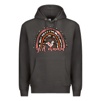 Smoke girl mama western leopard rainbow Premium Hoodie - JahusDesignShop