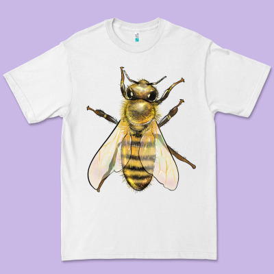 Bee Premium Tee Designed By Lillyallendesigns